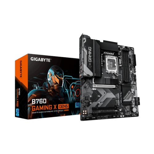 לוח למעבדי אינטל Gigabyte B760 Gaming X Gen5 DDR5 ATX LGA1700